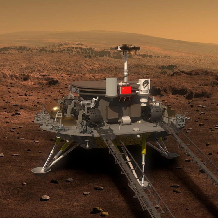 China has successfully landed a spacecraft on Mars