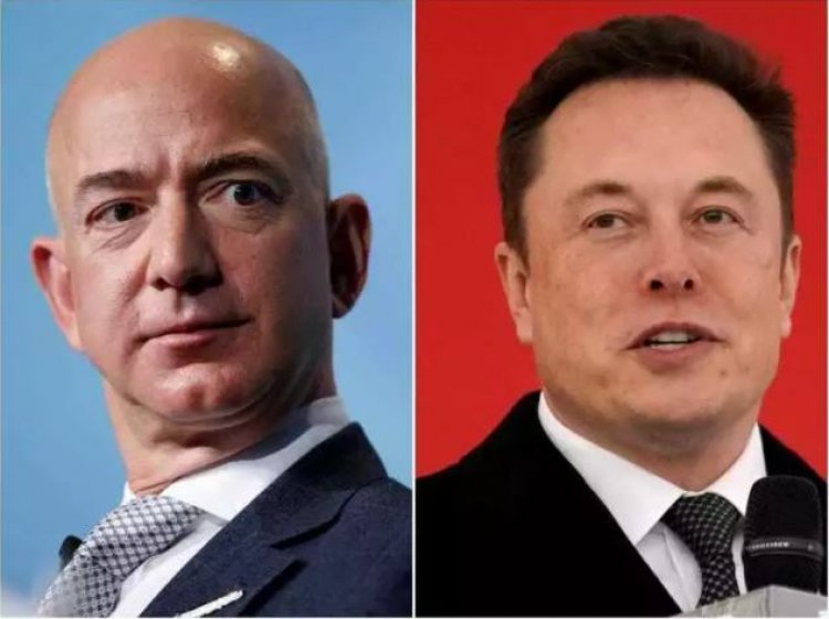 Bezos beat Amazon's success on Twitter, Musk gave silver medal for net worth and business