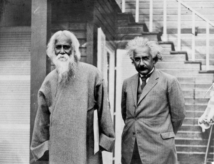 When Einstein Met Tagore