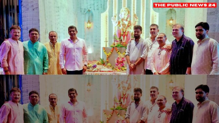 Auris Serenity Tower Residents Unite for Memorable Ganeshotsav Celebration  - THE PUBLIC NEWS 24