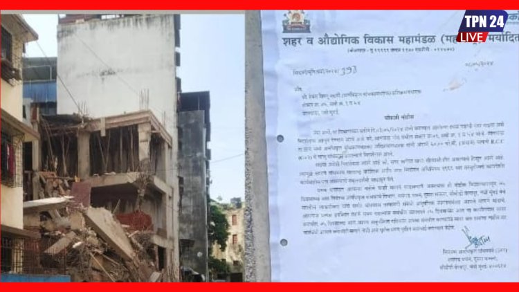 Turbhe Division Under Cloud of Corruption? Unauthorized Buildings Resurrected After Demolition, CIDCO and Municipal Officials Under Suspicion